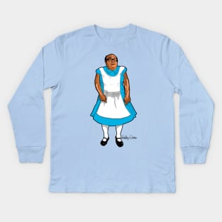 Danny DeVito as Alice In Wonderland Kids Long Sleeve T-Shirt